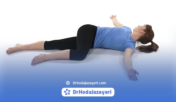 حرکت کششی ستون فقرات برای کاهش کمردرد